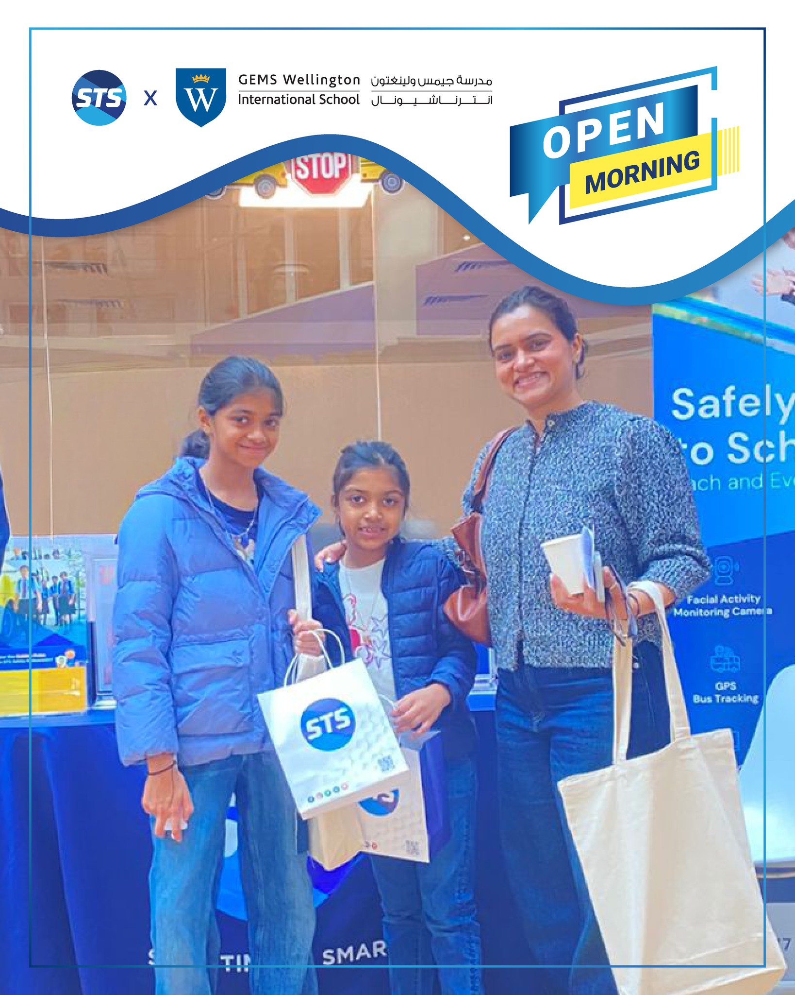 A great morning connecting with parents and students at @gems_wis…