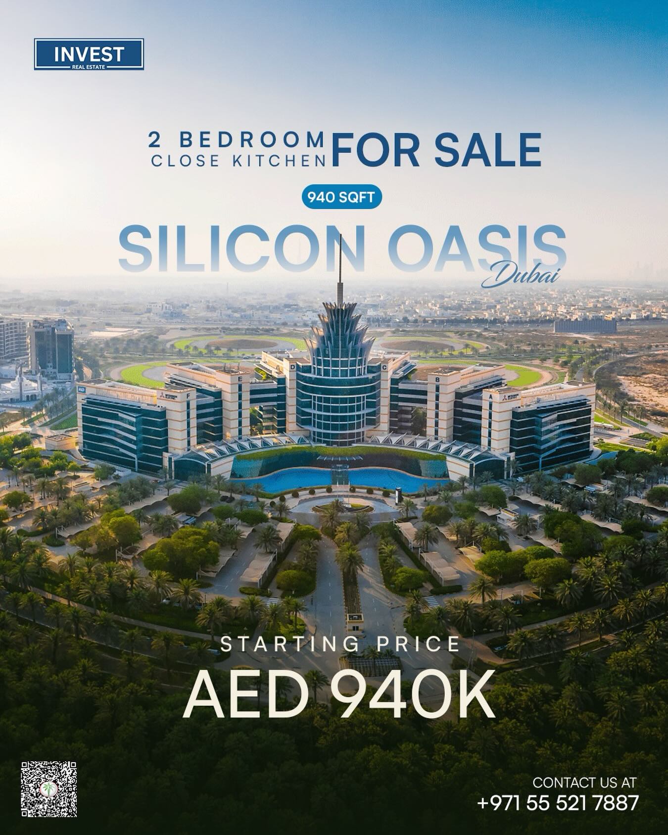 Own a Premium Address in Silicon Oasis, Dubai! 🏙️✨ Discover this…